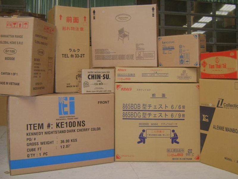 Thu mua thùng carton ở Bình Dương